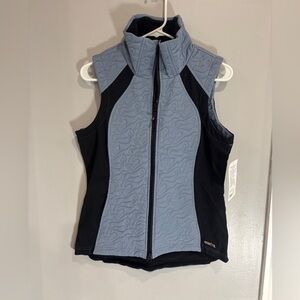 NEW!KERRITS UNBRIDLED HORSE QUILTED VEST DRIFTWOOD COLOR SMALL EQUESTRIAN RIDING